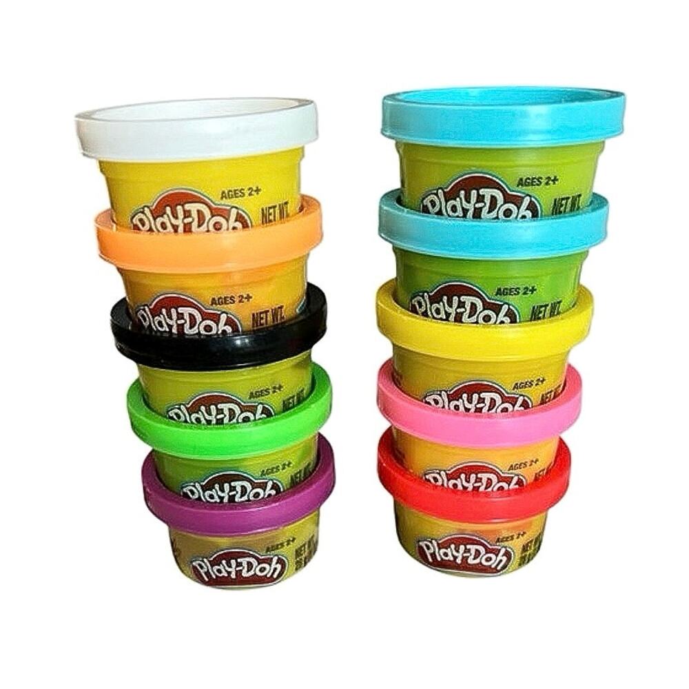 Playdoh multicolor min tubs learning activities preschool kids toys